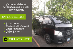Se hacen viajes al aeropuerto o cualquier parte del país