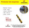 Esquinero protector caucho