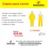 Capas para lluvias dos piezas