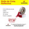 Rollo de cinta reflectiva