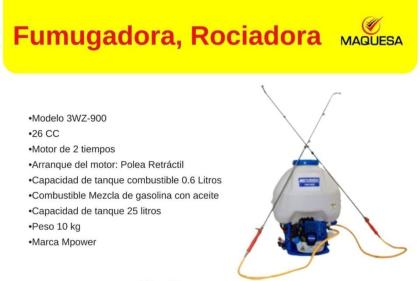 FUMIGADORA ROCIADORA MPOWER