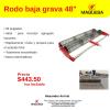 Rodo baja grava MARSHALLTOWN USA. Totalmente ensamblado. Largo 48 pulgadas.