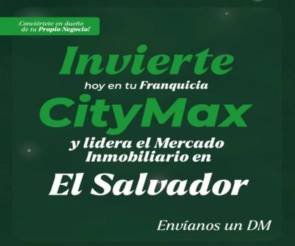 Invierte en una Franquicia Inmobiliaria en El Salvador con CityMax